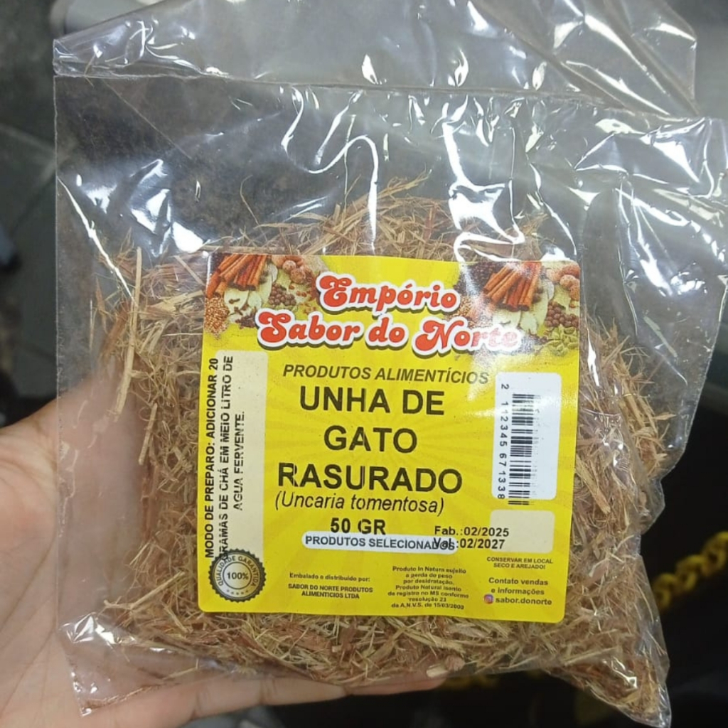 Unha‑de‑Gato 50 g – Erva Natural para Infusão Tradicional