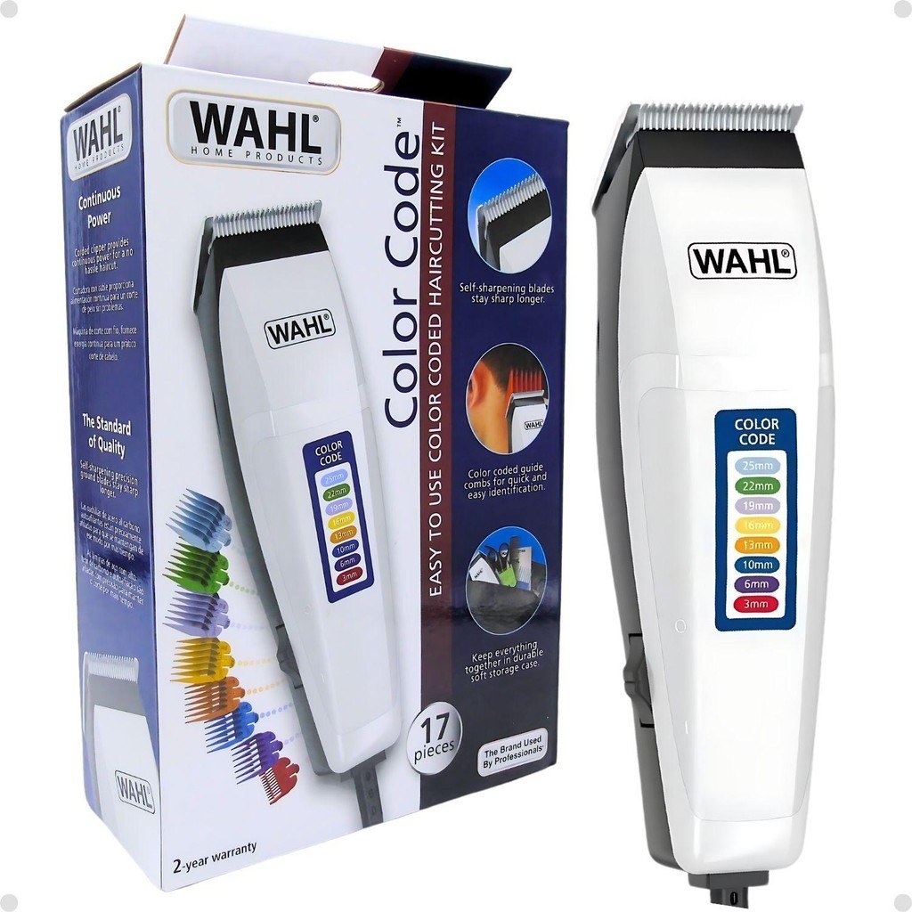 Máquina De Corte Wahl Color Code 17 Pieces 220v