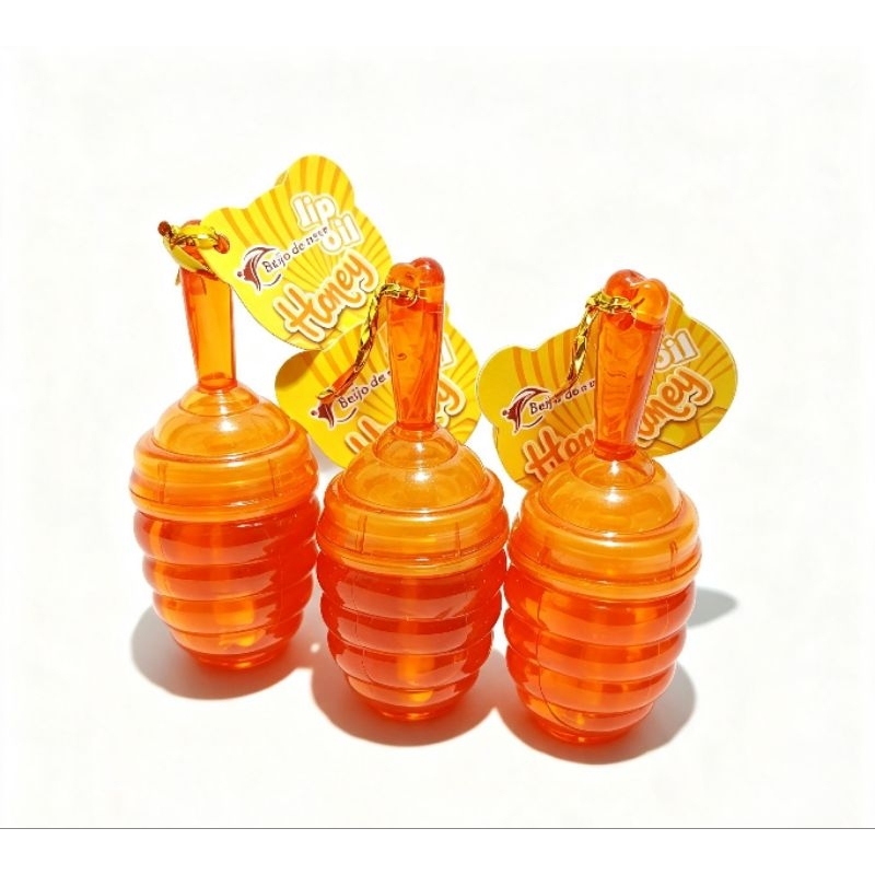 kit 2 unidades Lip Gloss Oil Honey 6ml com Brilho Intenso para Lábios