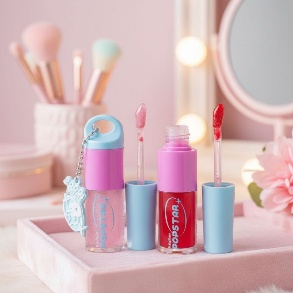 Lip Oil Gimme Bling Popstar Hidratação Intensa Brilho Glamouroso Vibe 2000