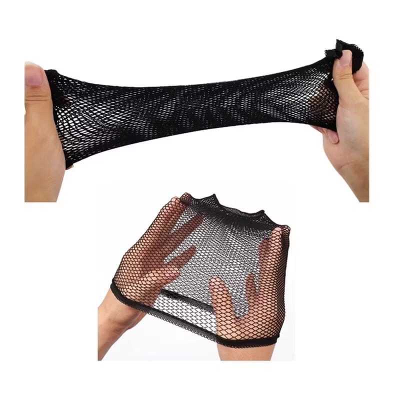 Kit 4 Touca Escavada Para Cozinha Maquiagem Base de Peruca Touca Para Cabelo Weaving Cap Nero