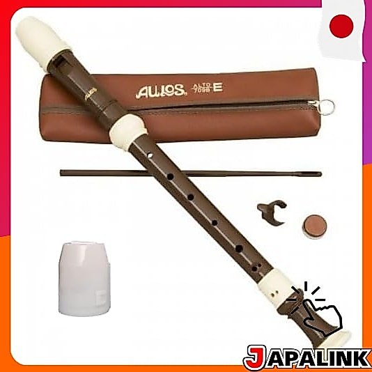 AULOS Alto Recorder 709B(E) Barroco com Soft Case e Acessórios 【Direct from Japan】