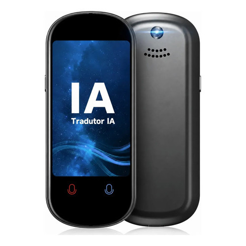 Tradutor De Voz Athenix Z2 Portátil Com Tela Touch 3.1 E Ia