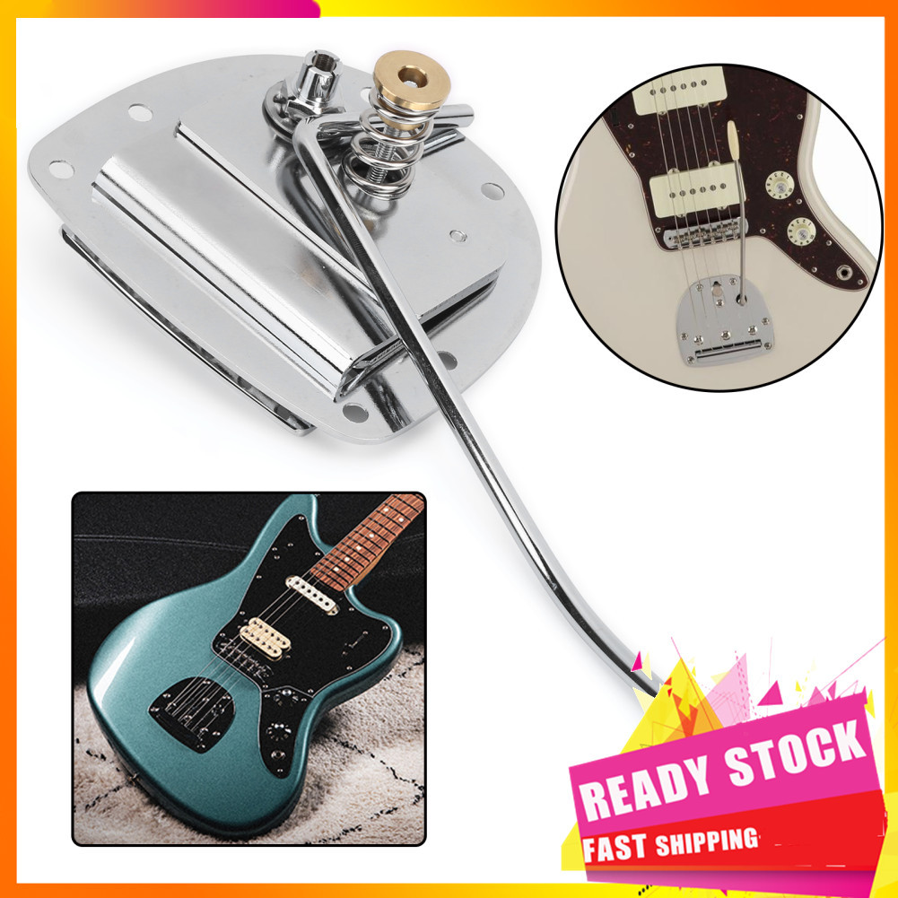 gfgfgfgg Guitarra Tremolo Tailpiece Bridge com braço elétrico compatível