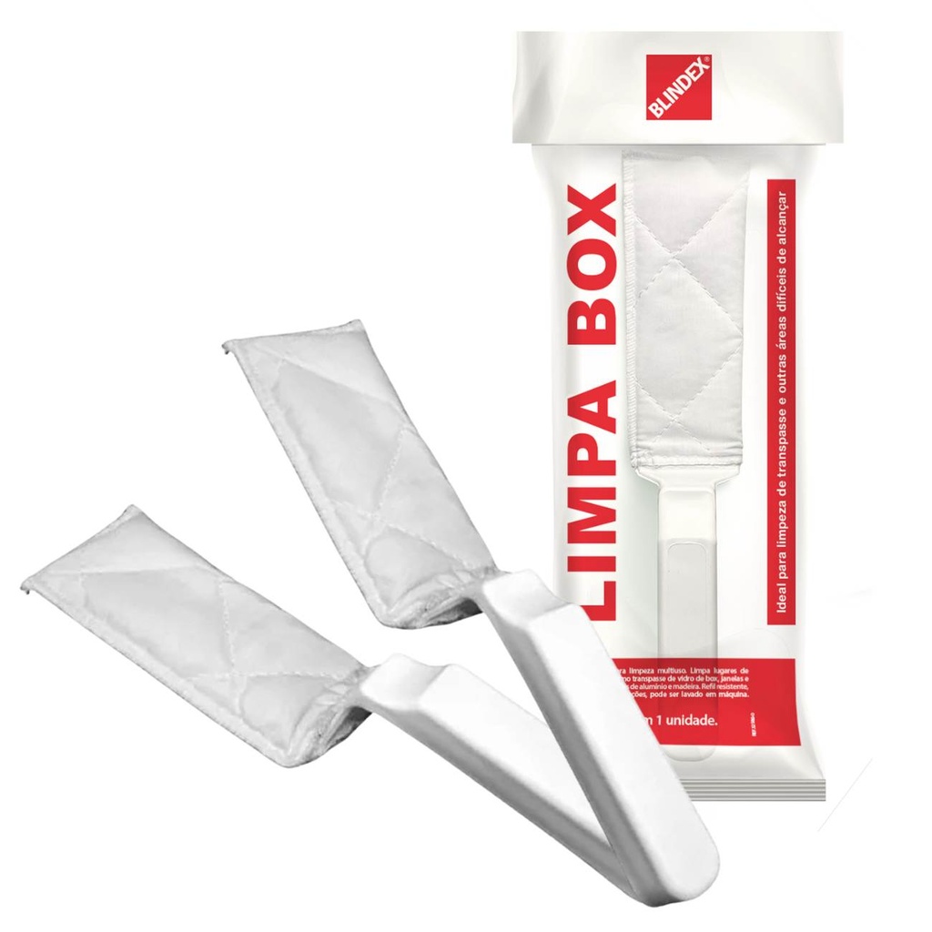 Kit 2 Limpador Box de Vidro Janela Blindex Espatula Transpasse