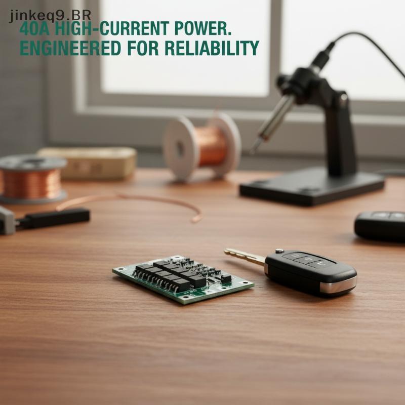 Jin 3S/4S 40A 60A Placa De Proteção Do Carregador De Bateria De Íon-Lítio 18650 BMS Para Motor De Broca 11.1V 12.6V/14.8