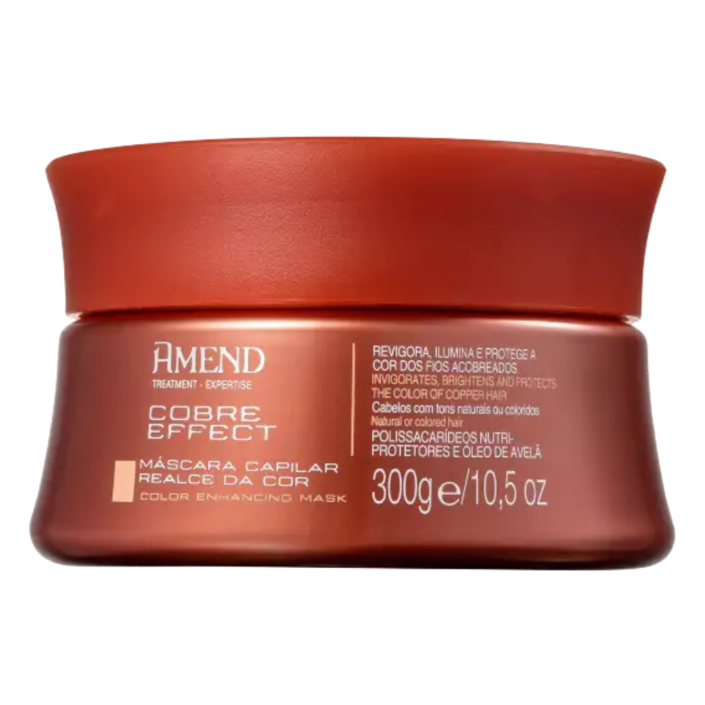 Máscara Amend Cobre Effect 300g - Cabelos Acobreados