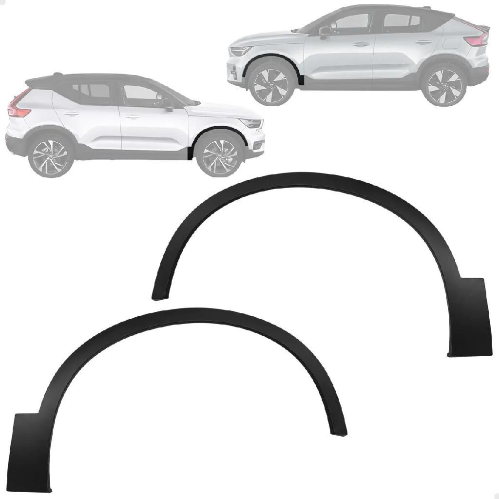 Par Friso Alargador Paralama Volvo Xc40 C40 Ex40 2018 2019 2020 2021 2022 2023 2024 2026