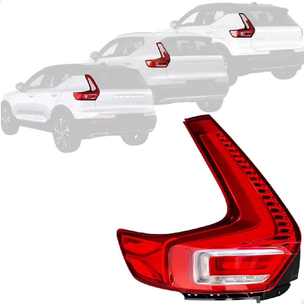 Lanterna Led Traseira Volvo XC40 EX40 2018 2019 2020 2021 2022 2023 2024 2025 2026 Esquerdo 31446790