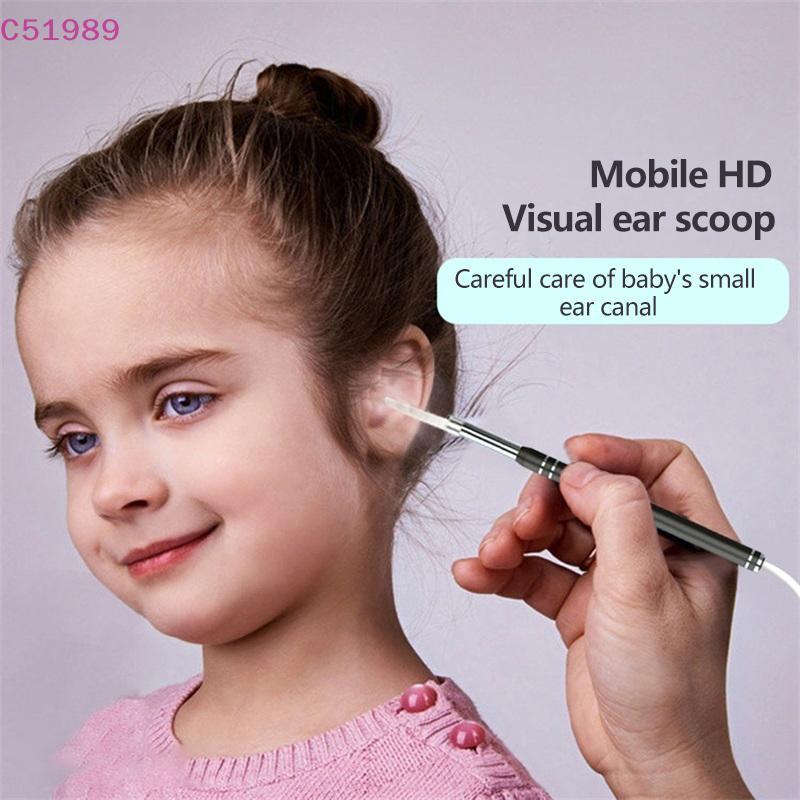 [kaan] 1 Conjunto De Limpador De Ouvido Inteligente , Colher Endoscópica , Câmera Visual Sti , Limpeza De Cais , Wi-Fi ,