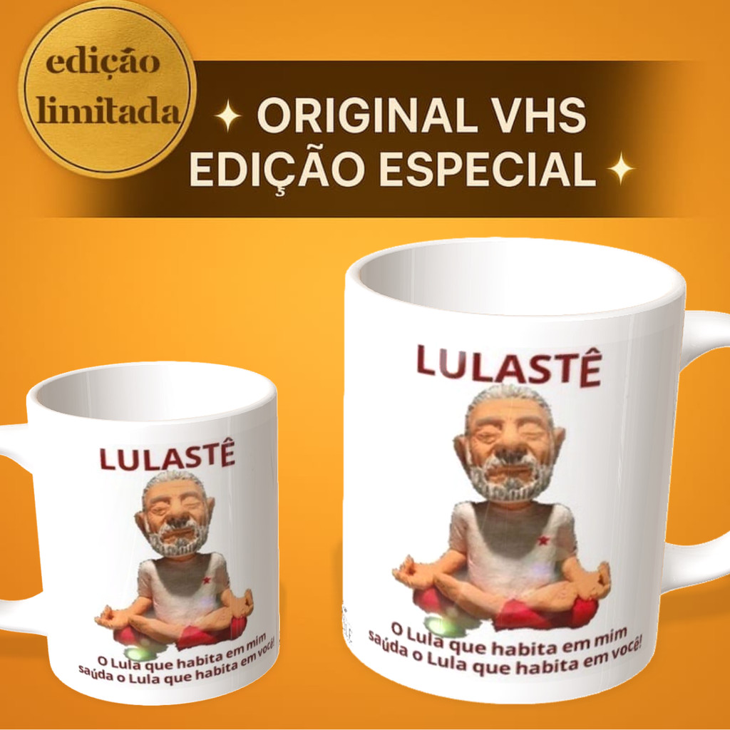 Caneca Lulastê Namastê Presente engracado meme porcelana especial zen aniversario