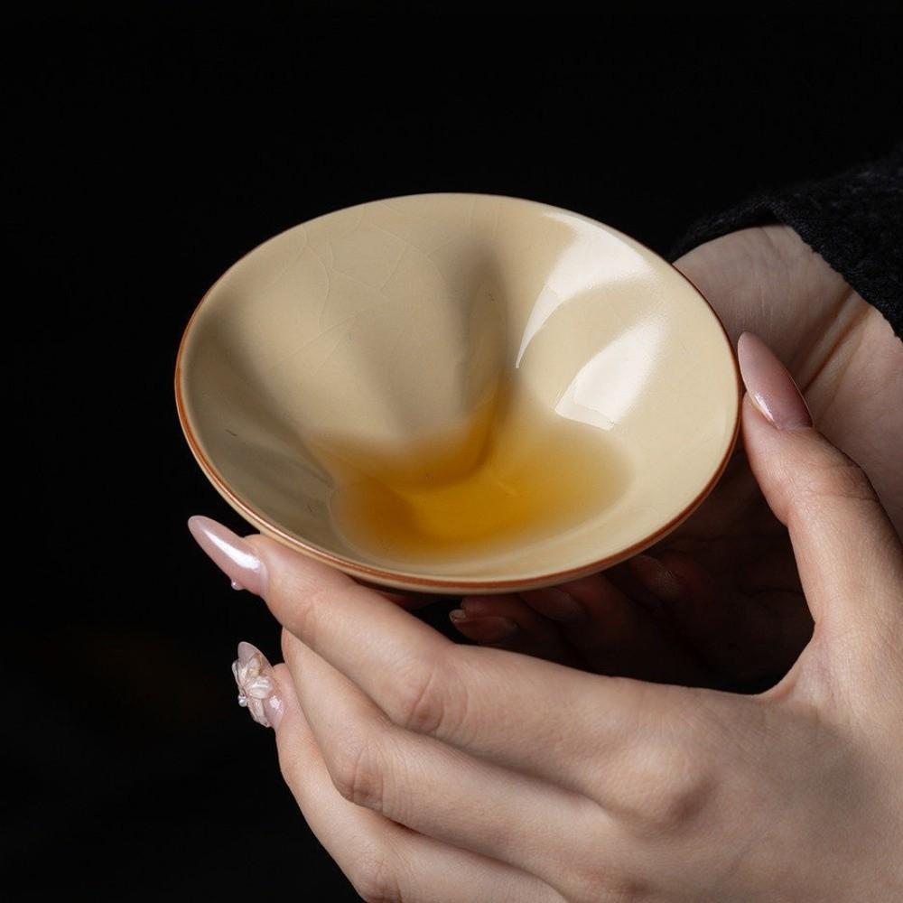 Copo De Gato Oculto , Tigela De Chá De Borboleta Requintada De 60ml , Xícara Cerâmica De Meditação Zen Tradicional Criat