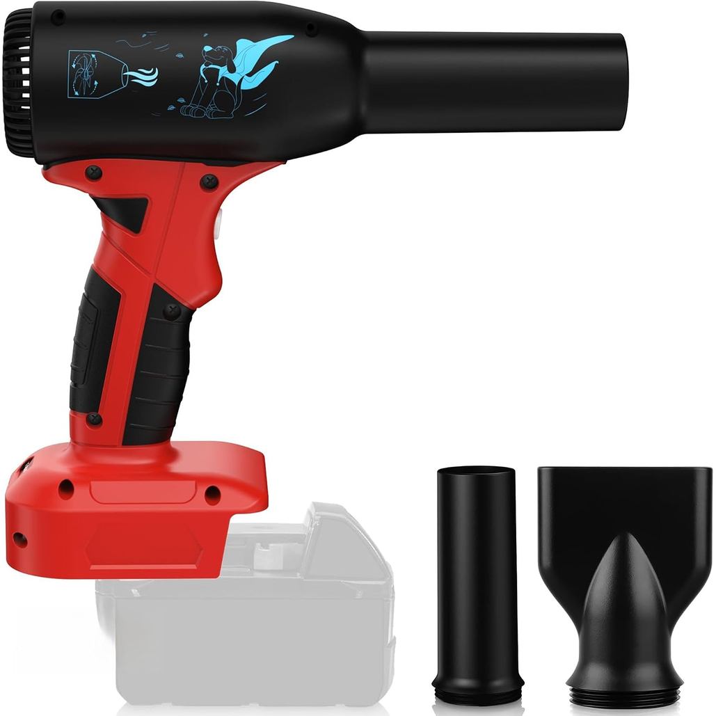 500W Jet Dry Blower for Craftsman 20V V20 Battery- Super Jet Fan 400g Wind Speed,Rechargeable Air Blower - Mini Jet Fan