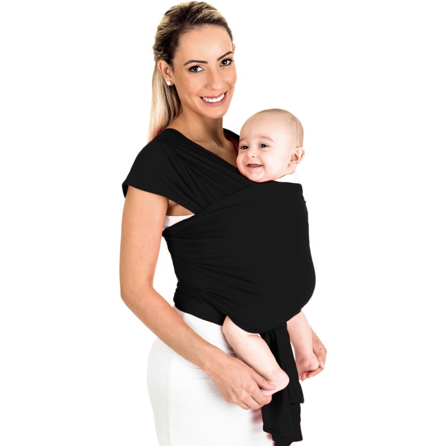 Canguru Para Bebe Sling Malha 100% Algodão