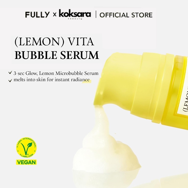 [OFFICIAL] FULLY Lemon Vita Bubble Serum 95ml
