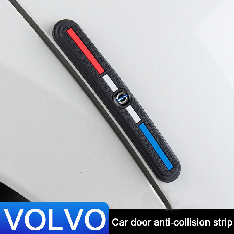 2/4 Peças de Faixa Anticolisão para Volvo 240 XC40 XC60 XC90 S40 S60 S80 S90 V40 V60 V90, Protetores de Para-choque Auto