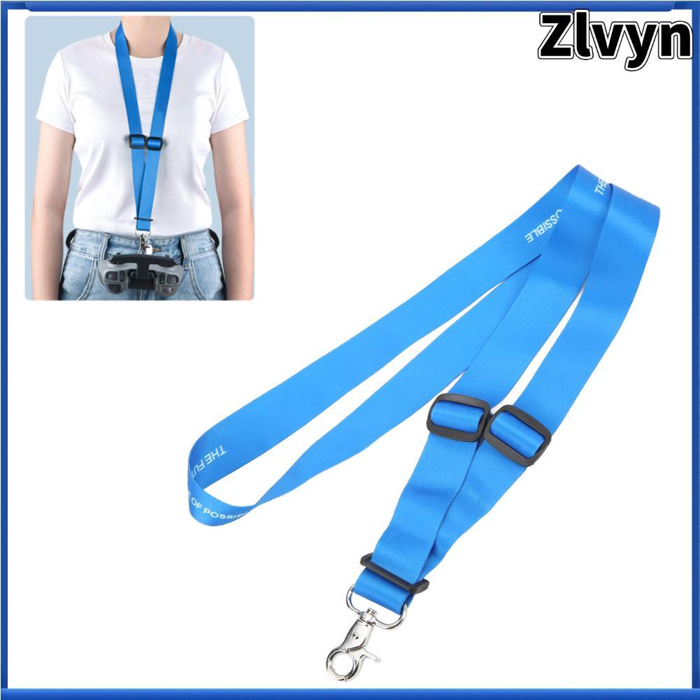 VGEBY Lanyard Neck Strap Drones Controle Remoto Nylon Pendurado com Fivela para FPV (Azul)