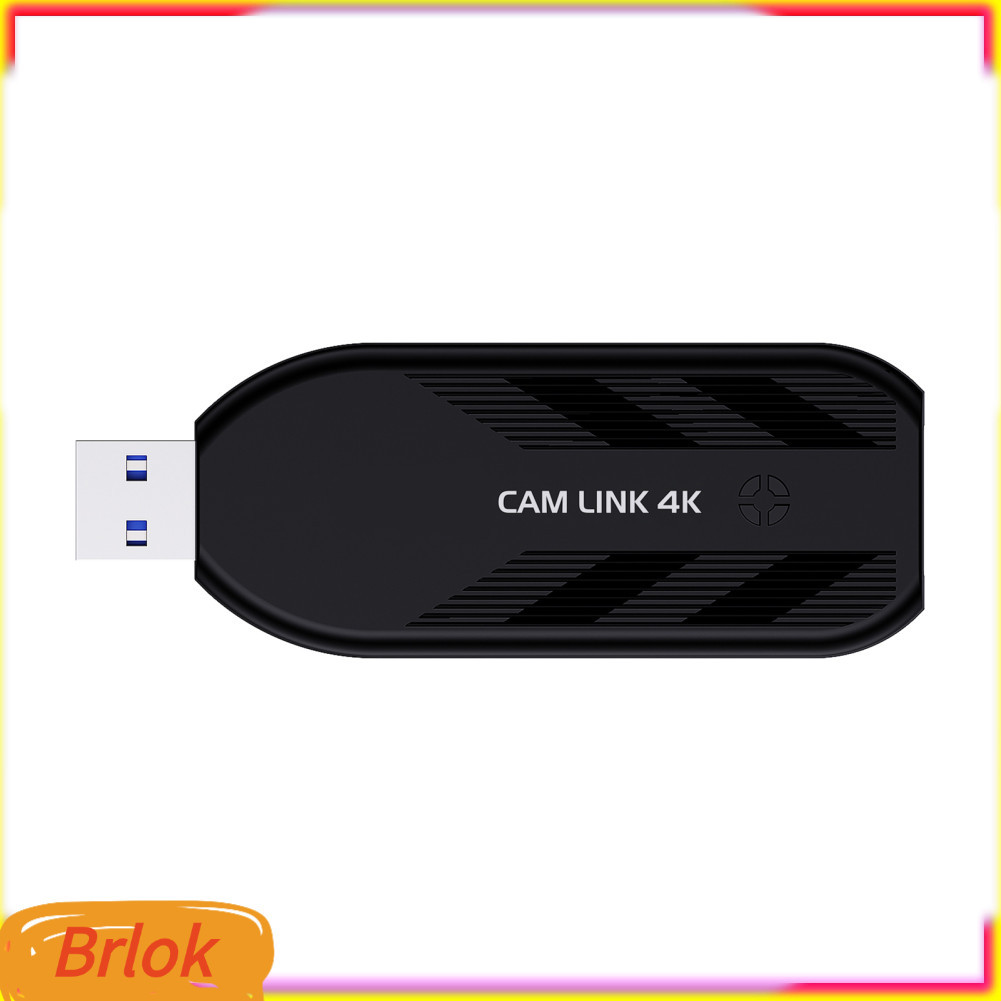 Brlok-br 4K Camera Link Placa de captura de vídeo 1080P Gravação via câmera DSLR com suporte para dispositivo HD de