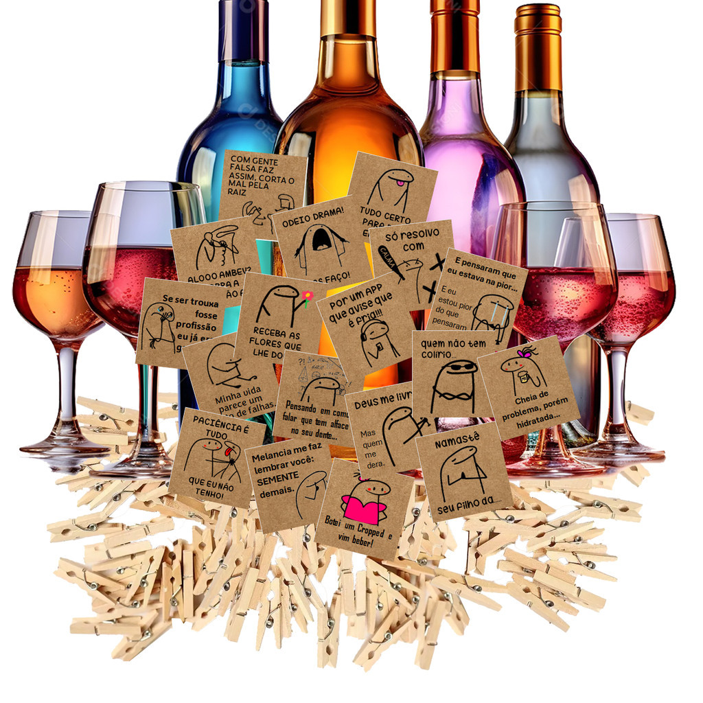 100 tag craft drinks Flork frases divertidas pregador nat