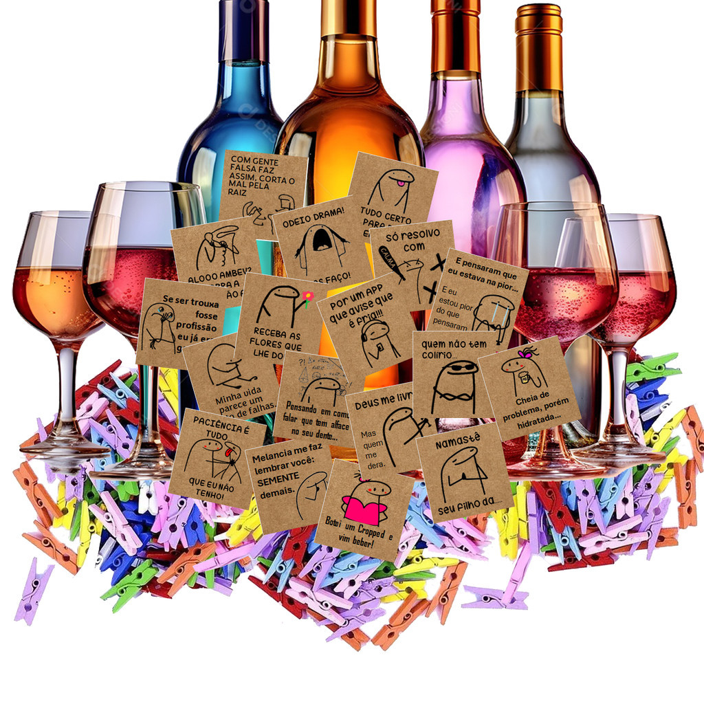 50 tag craft drinks Flork frases divertidas com pregador
