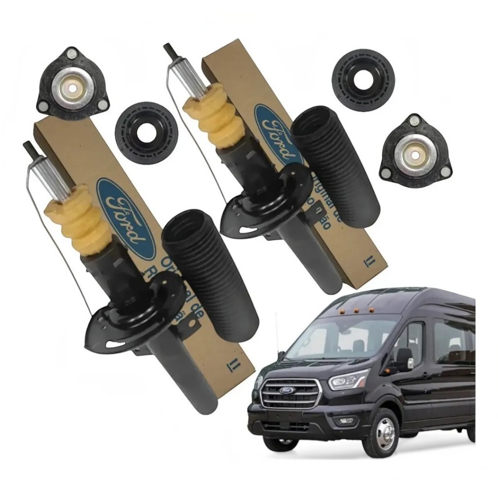 Kit Amortecedor + Rolamento + Batente Diant Nova Transit 21/..