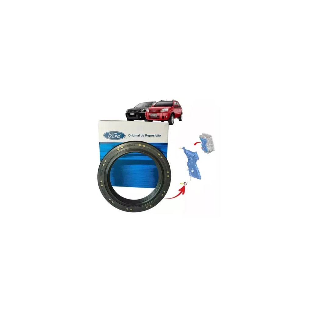 Retentor Dianteiro Virabrequim Evoque Xc60 Jaguar Ecoboost.