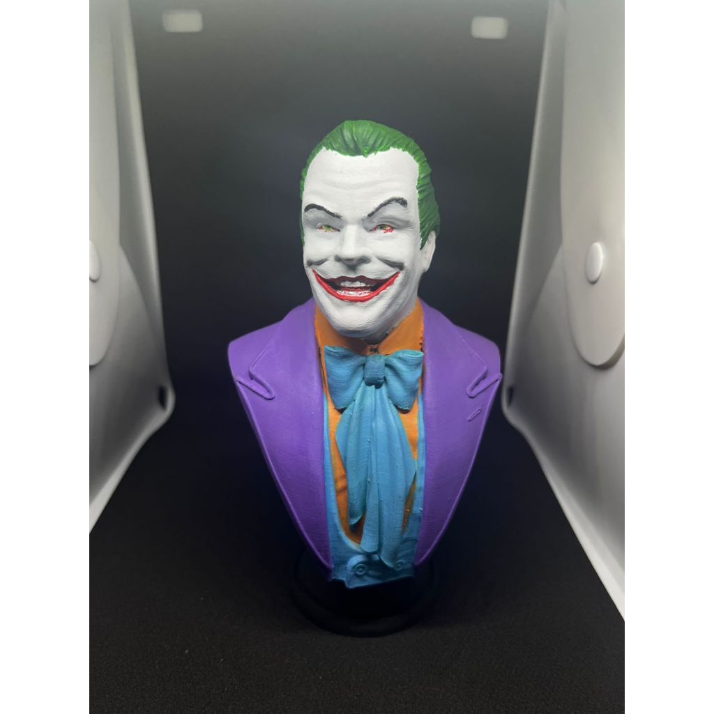 Boneco Colecionável Busto Action Figure Coringa |Jack Nicholson| Colecionável DC Comics | 16 cm