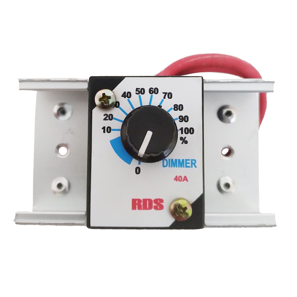 Dimmer Controle De Voltagem/ Potência Dimer Ventilador Motor Aquecedor 6000w 40a