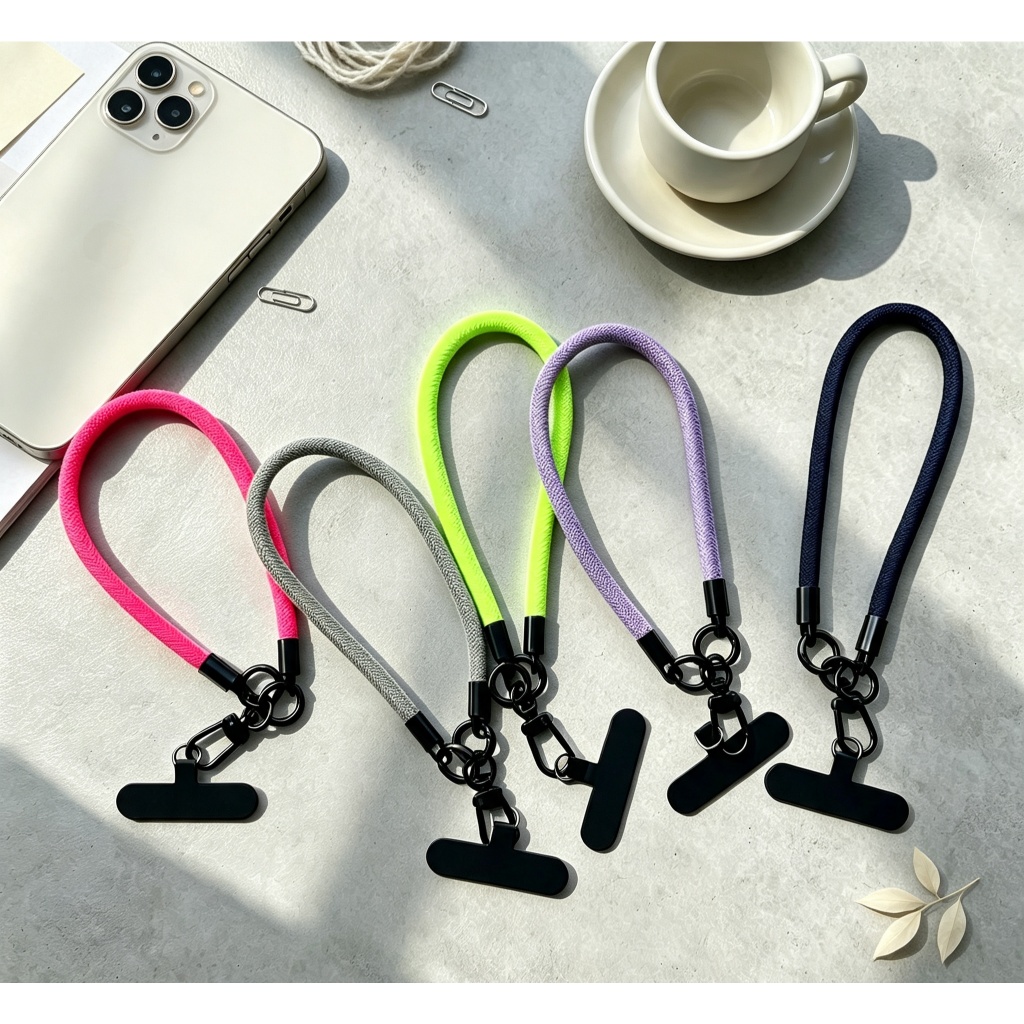 Cordão de Mão para Celular com Suporte Universal – Alça Resistente para Capinhas N1