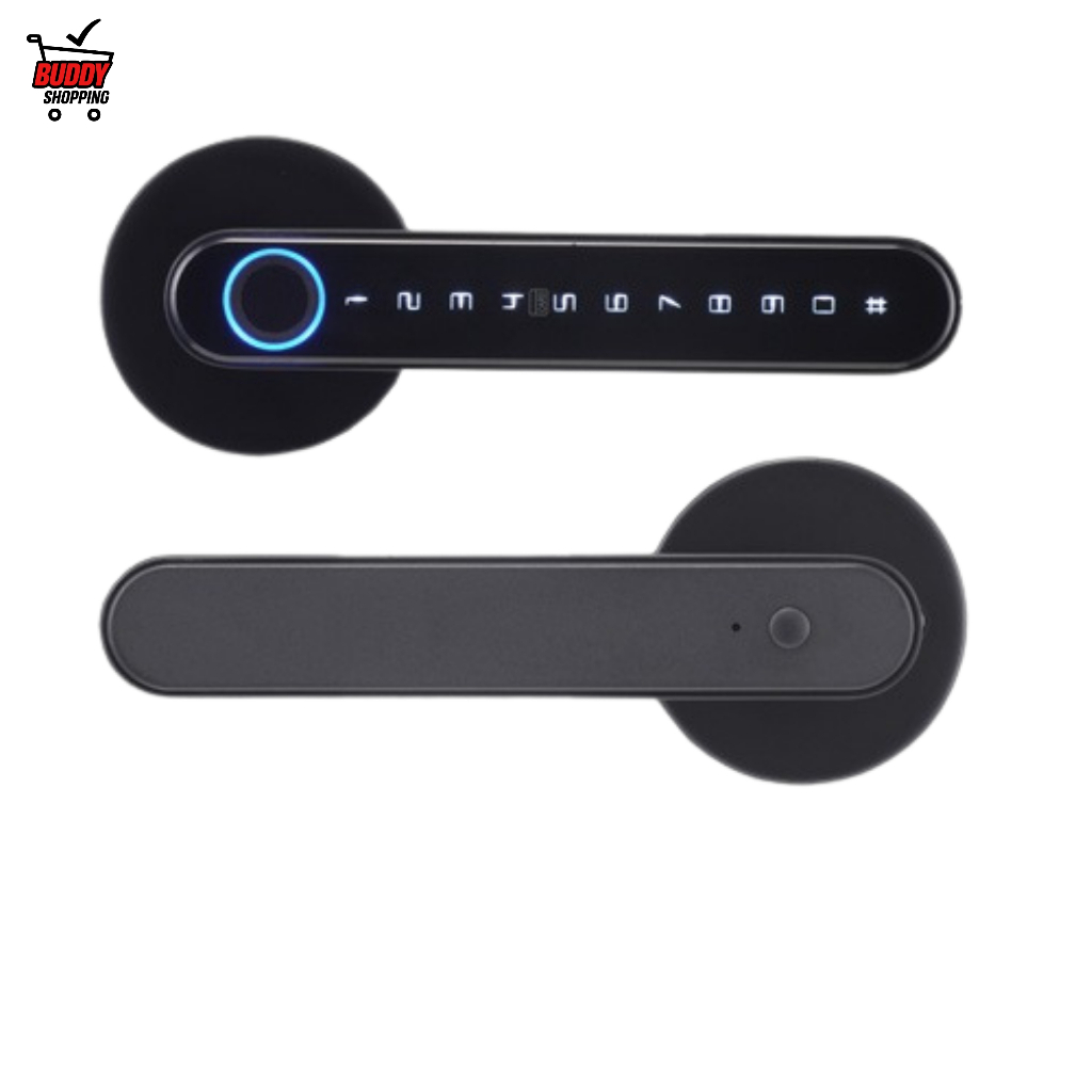 FECHADURA DIGITAL BIOMÉTRICA | Senha Tuya SmartLife APP AITEK SIGMA-FE10