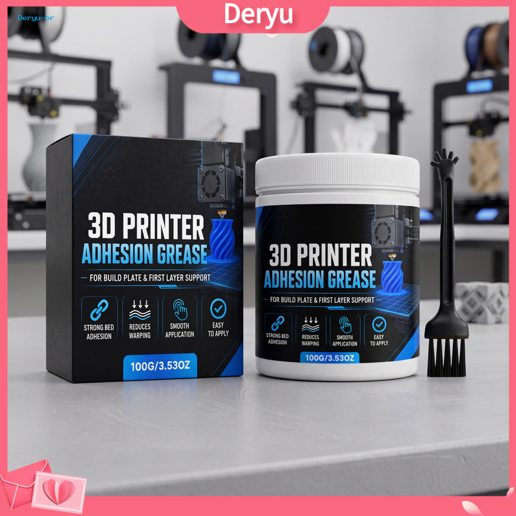 3d Printer Bed Adhesive Print Sheet Adhesion Paste – Anti-warping Strong Filament Bonding Reliable Printing Surface Gr