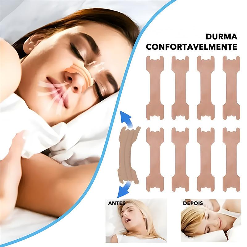 5/10/20/30/50/60/Strong Adhesive Anti-Snoring Nasal Strips – Relieve Nasal Congestion and Promote Comfortable Sleep