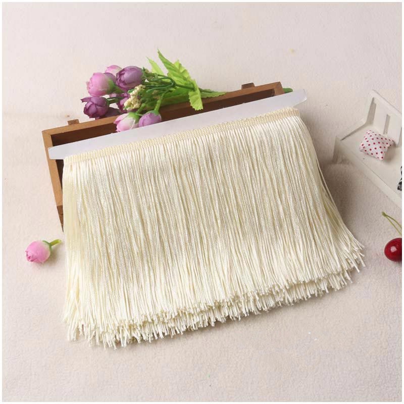 【 1 Yard 】 Tassel Aparas De Franja Larga Renda Royal Blue Luxury Color Latin Skirt Curtain Craft Suprimentos De Costura Acessórios De Vestuário Decoração De Bricolagem Envio Rápido YM