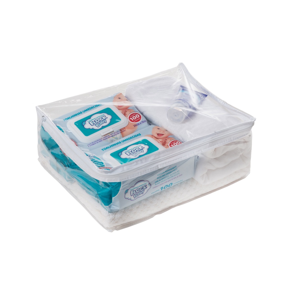 Kit 3 Organizador Viagem Higiene Shampoo Escova