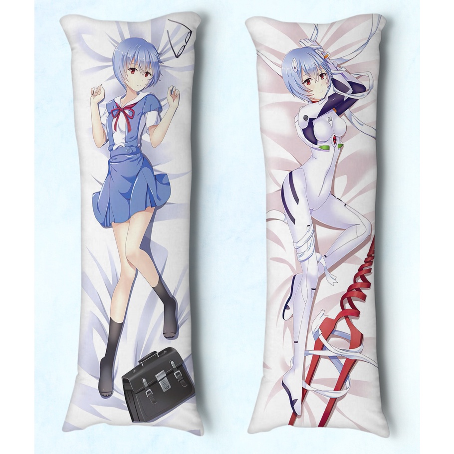 Fronha Dakimakura Evangelion Rei 02 Vários Tamanhos
