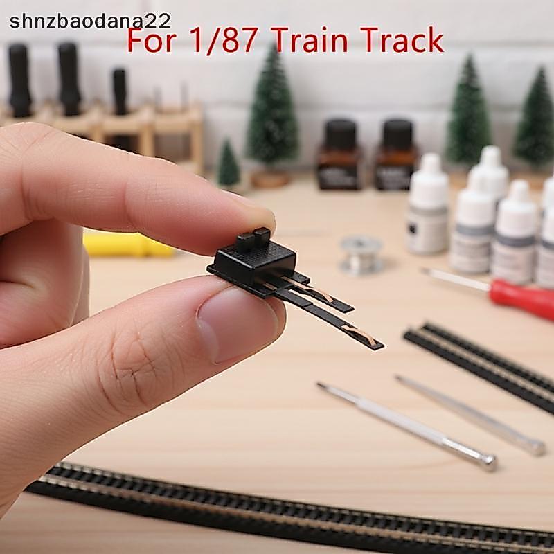 [Shnzd] Modelo De Trem Em Escala 1 87 HO Acessórios Ferroviários Tra Power Strips Para Layouts DIY Material Durável Mode