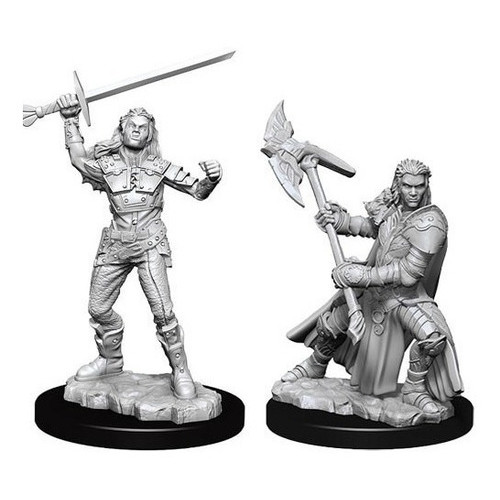 Female Half-orc Figh Nolzur's Marvelous Unpainted Miniatures