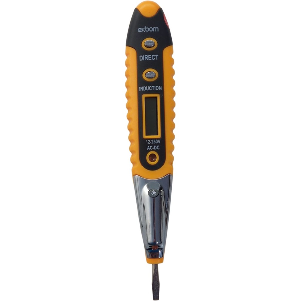 Caneta Teste Digital Para Analise De Tenção E Corrente CNTT-D10 Resistente 12-250V Detecção Ac-Dc