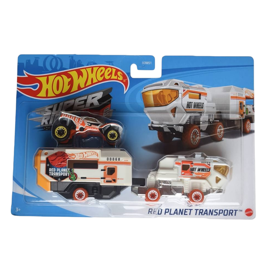 MINIATURA HOT WHEELS RED PLANET TRANSPORT BDW51 GRT99-LA13