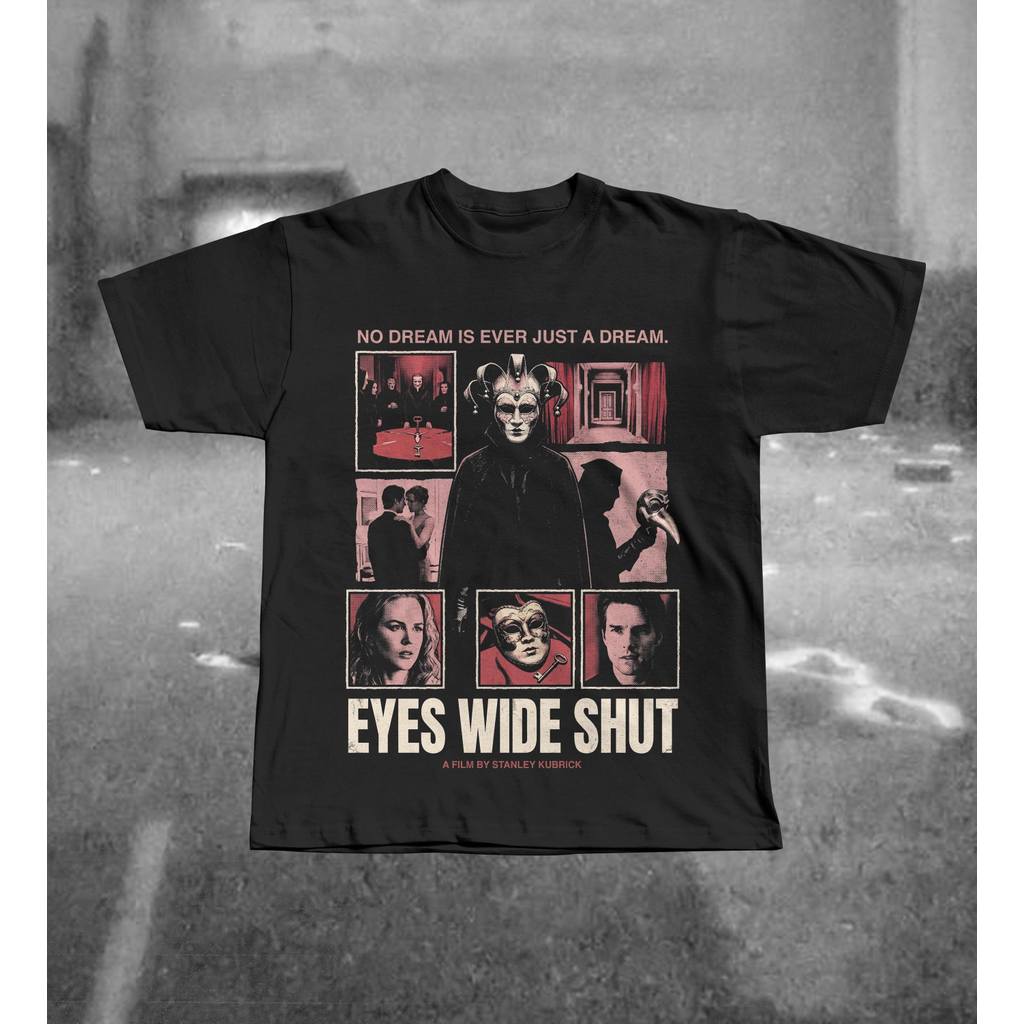 Camiseta Masculina Feminina Estampa Eyes Wide Shut Filme T-shirt Unissex Streetwear Envio Imediato