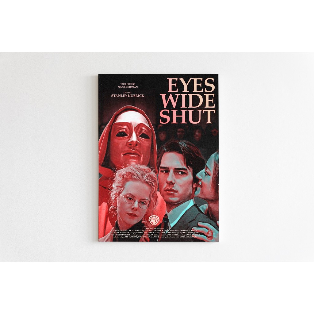 Quadro Personalizado Eyes Wide Shut  De Olhos Bem Fechados Filme em Madeira