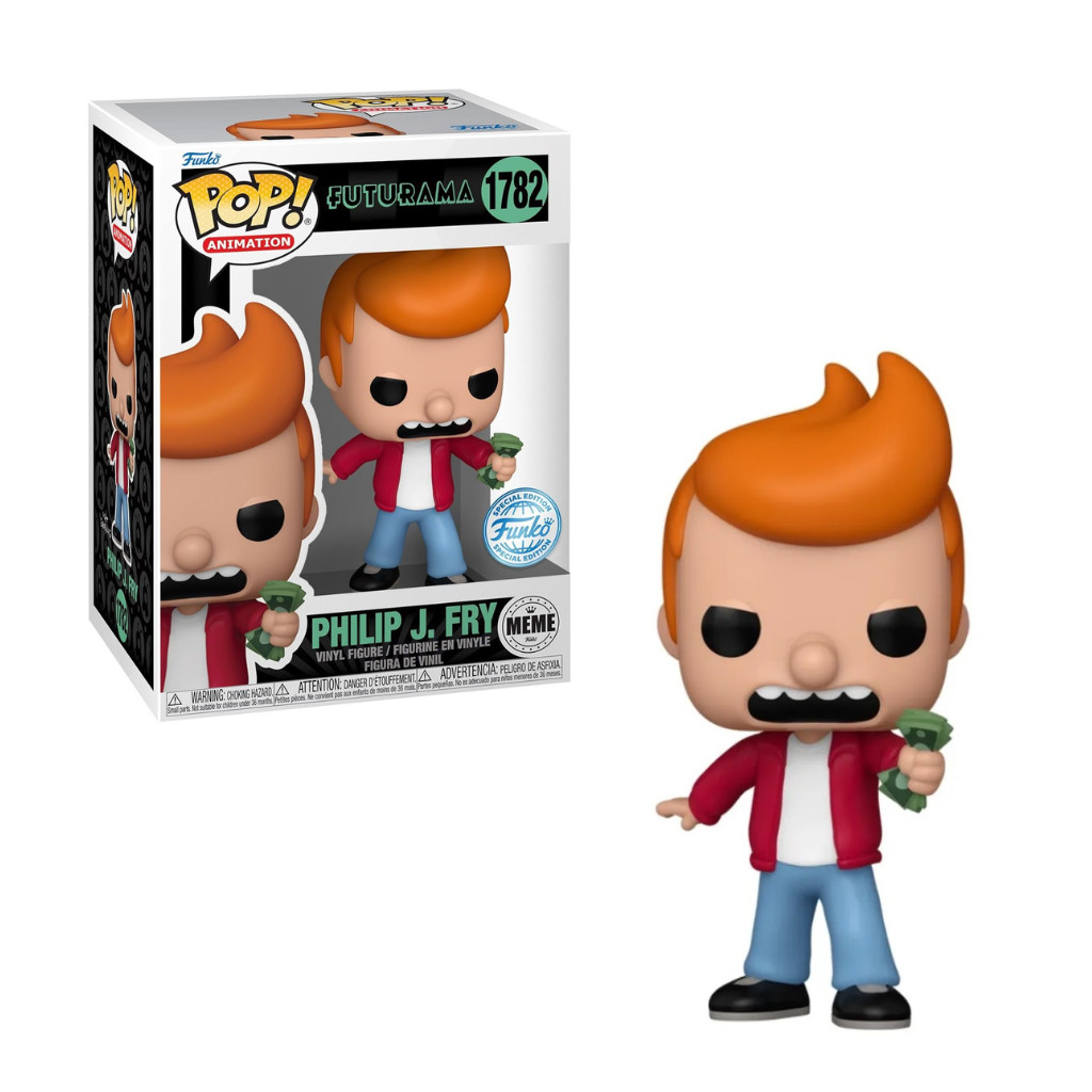 Funko Pop Futurama Philip Fry Shut Up and Take My Money 1782