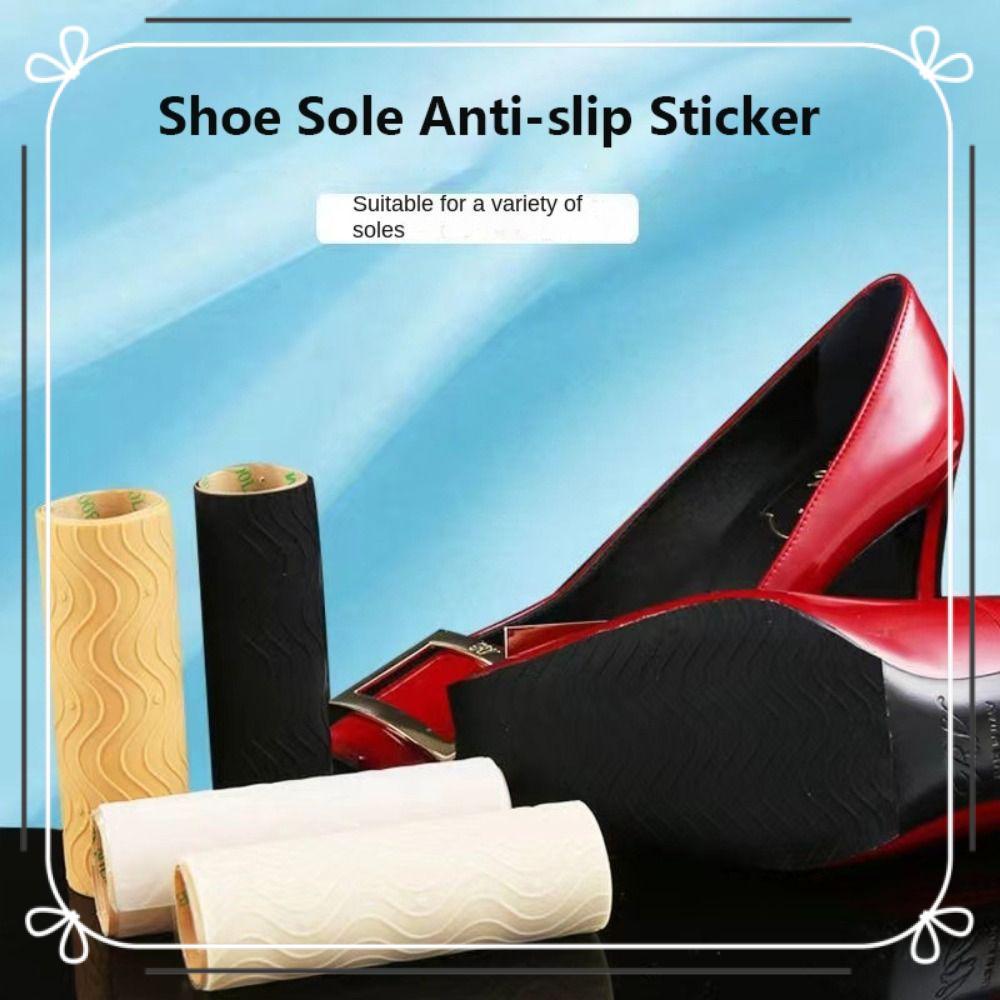 Adesivos Antiderrapantes Para Solas De Sapato , Almofadas Autoadesivas Pés Com Sola De Borracha , Absorção De Choque