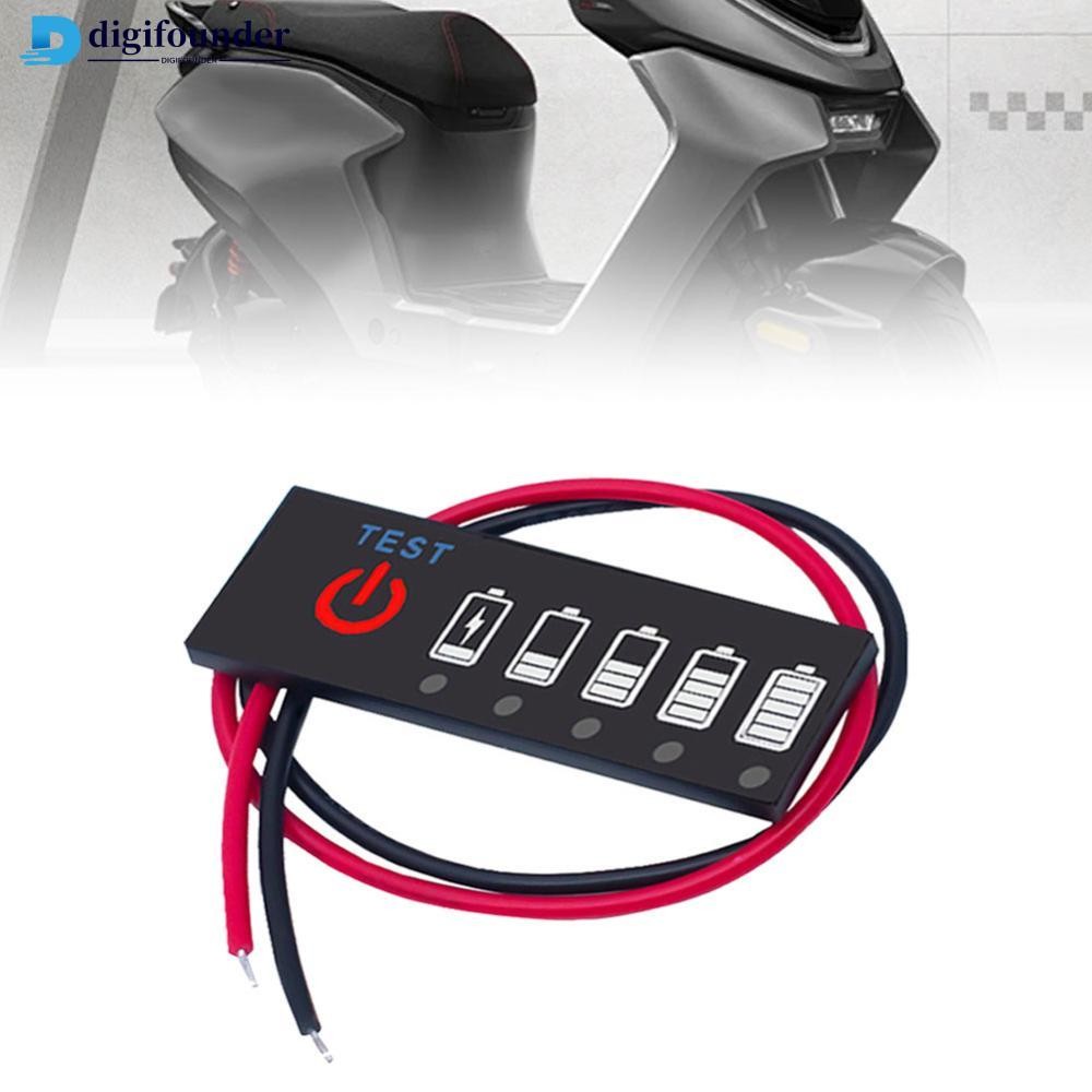 DIGIFOUNDER 3.7V-29.4V 18650 Li-ion Lipo Lítio 12V Indicador De Nível De Bateria Medidor De Testador De Capacidade 1S 2S