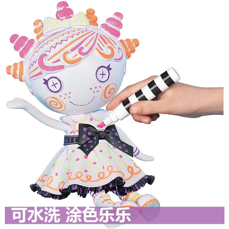 ✨Coloração repetida Lele Angel Lavável Cor Pintada à Mão Brinquedo Boneca Embrião Branca