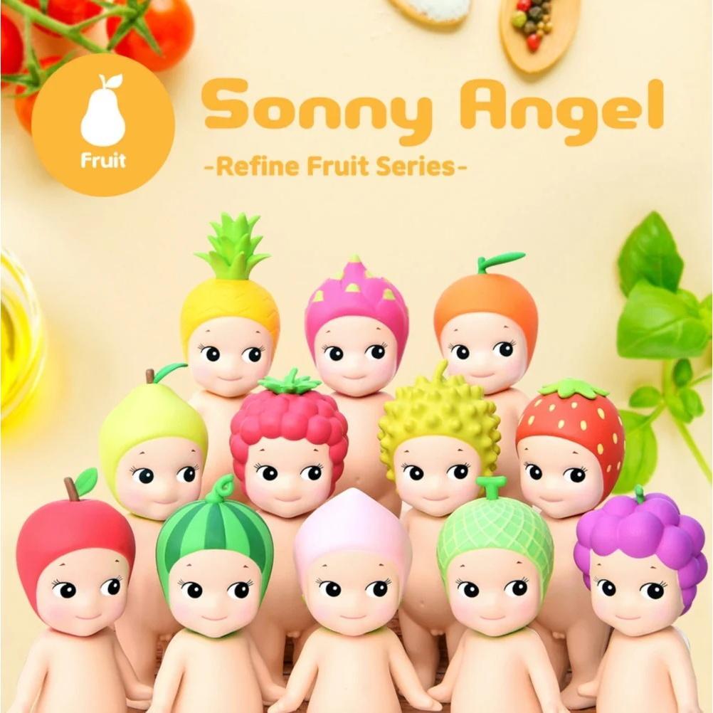 My Mystery Box Trendy Play Doll Fruit Series Angel Sonny , com abacaxi , morango , laranja