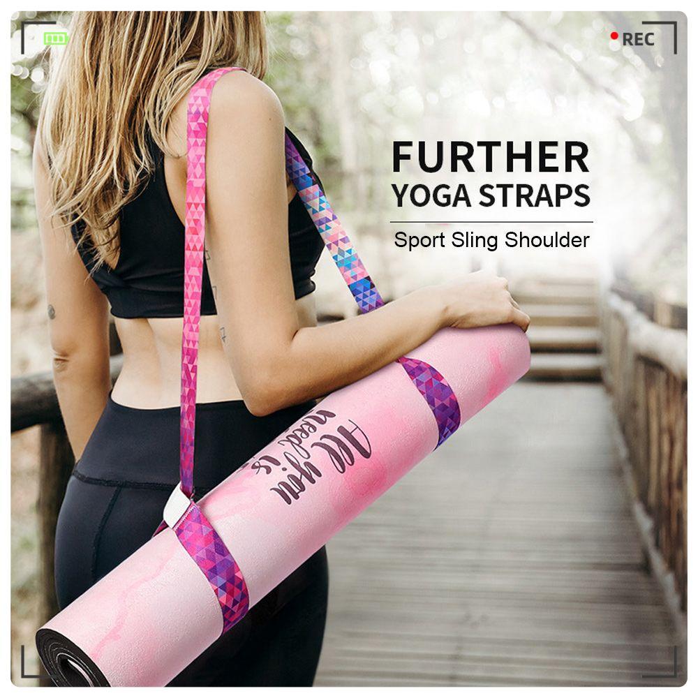 Yoga Mat Strap Belts Acessórios Esportivos Elásticos Correias De Transporte Ajustáveis