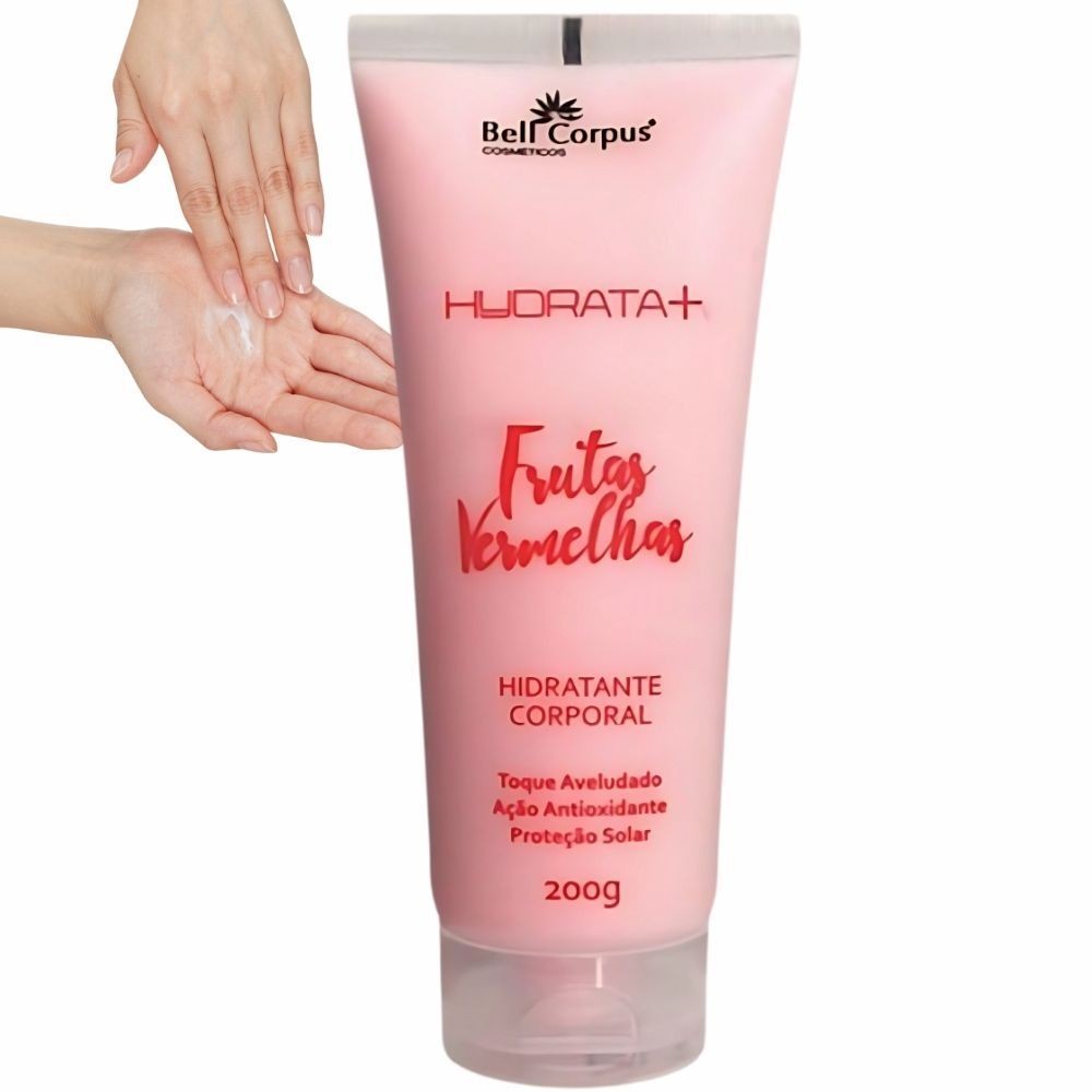 Creme Hidratante Frutas Vermelhas Bell Corpus Bell Corpus - Nutrição e Cuidado Diário