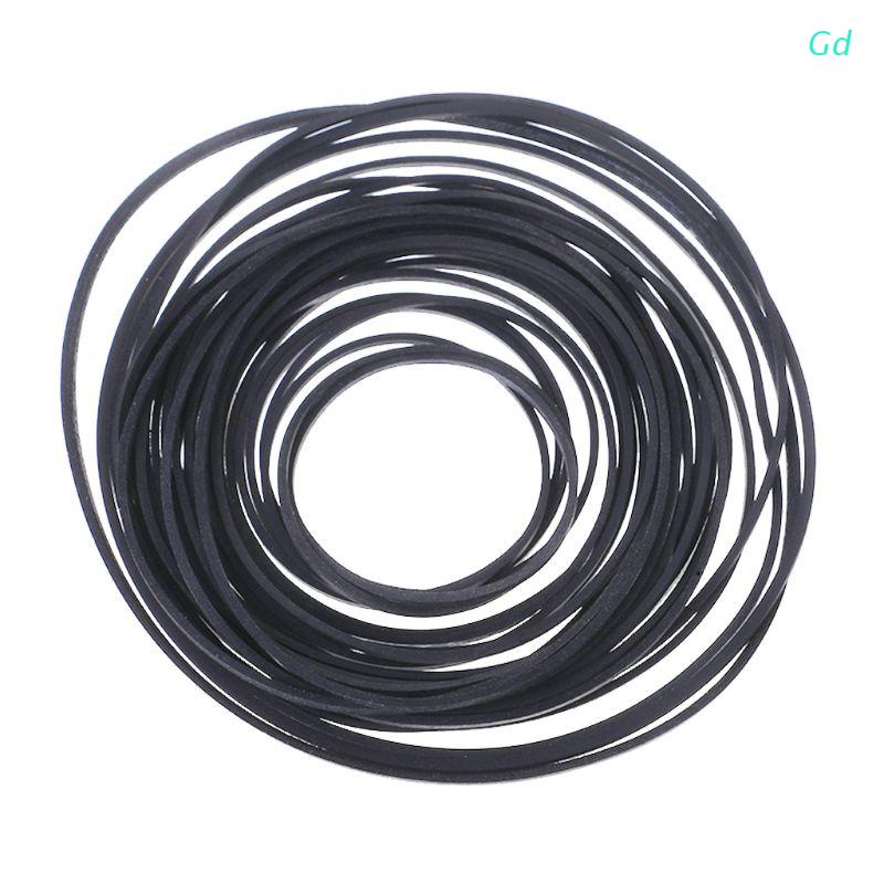 30Pcs Mix Cassette Tape Belt Assorted Common Belt for Recorders CD-ROM Video