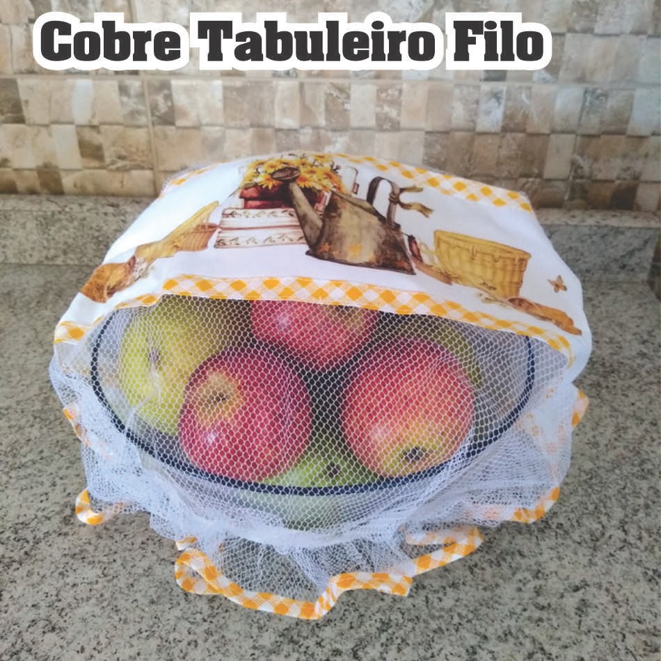 COBRE TABULEIRO, Proteja Seus Alimentos com Estilo!